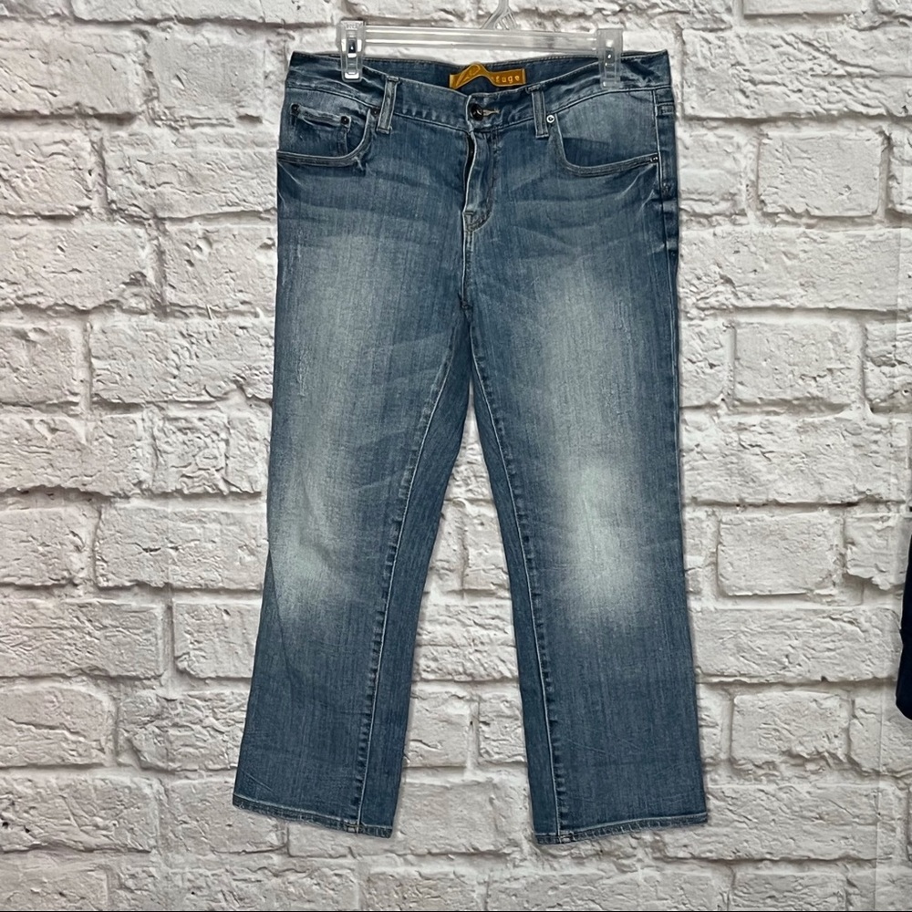 Refuge Capri Pants Blue Jeans Juniors Size 9